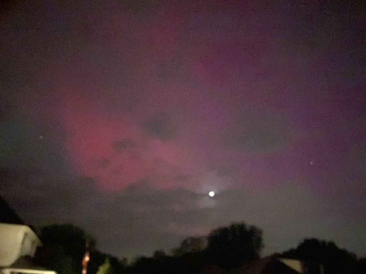 The Northern Lights have been on my Bucket List for years. Tonight, I got to check that one off! And, from my house!