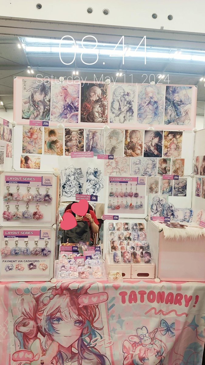 WE'RE READYYY!!  Don't forget to visit us at J09 -J10 Neuthlea Statonary (*ゝωб*)b #cf18 #comifuro18