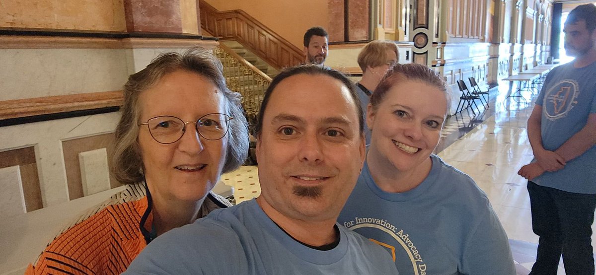 Yesterday was @ideaillinois’s Advocacy Day at the Capitol. A family medical emergency meant I had to leave, but Heather and the incredible #IDEAil board members and volunteers made sure that it was an absolute success. Love seeing student voices elevated!