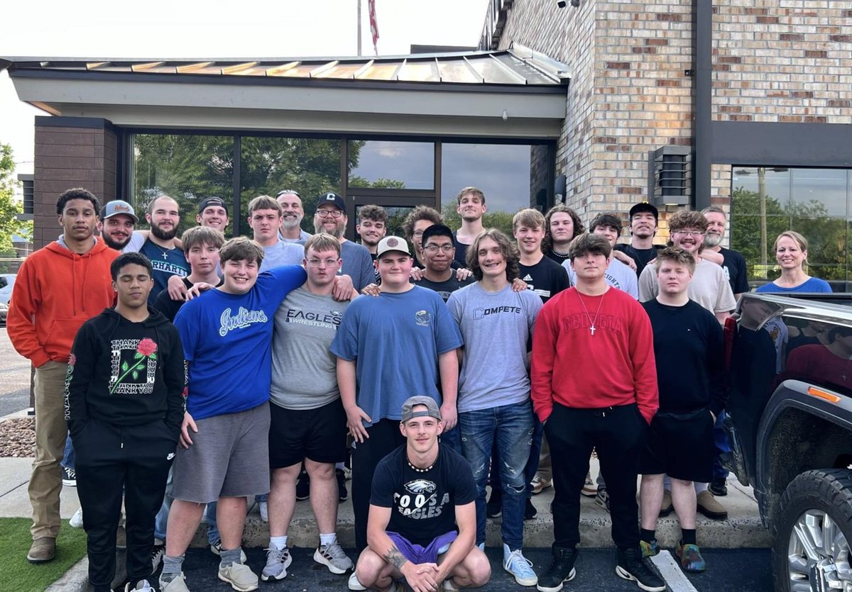 Thank you to <a href="/mrparkerchris/">Chris Parker</a> and <a href="/CoosaWrestling/">Coosa High Wrestling</a> for holding a goodbye party for me. Coaching these boys was one of the highlights of my life, and I appreciate the opportunity. I love all of you!
