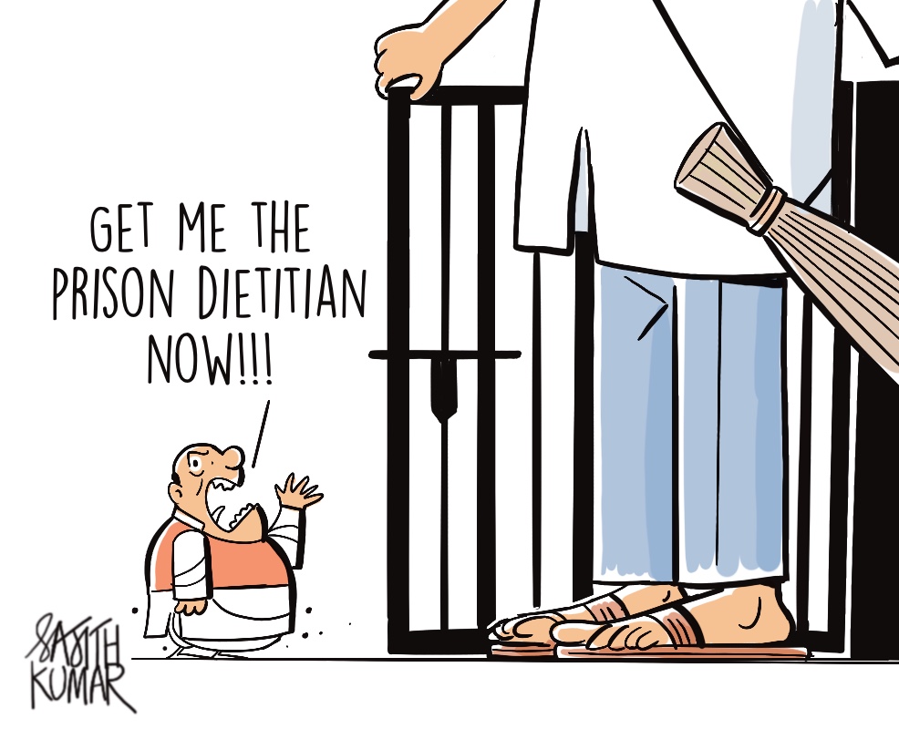 #ArvindKejriwal cartoon @DeccanHerald