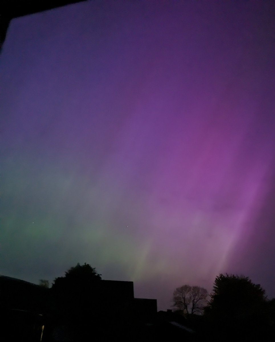 #Polarlichter #SchleswigHolstein #aurora #Auroraborealis