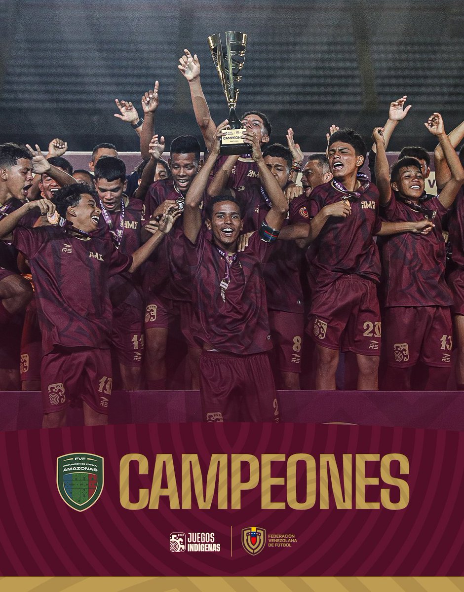 JURUHUÄTÖ 🏹🏆 ¡ᎪᎷᎪᏃϴΝᎪՏ es campeón de los Juegos Indígenas 2024! 👏🥹 #JuegosIndígenas 🇻🇪