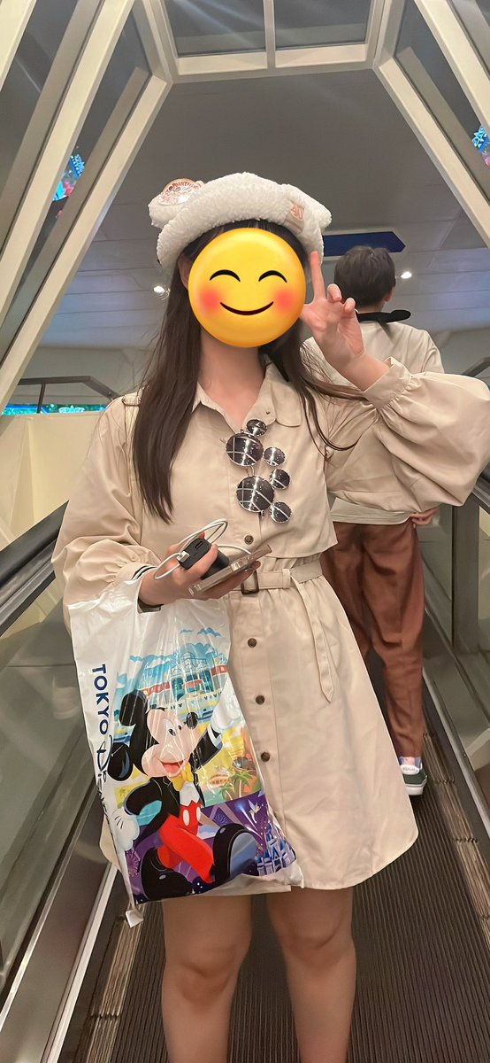 ディズニーの写真でごめんなさいだけど服装はこーーんなかんじです✌️