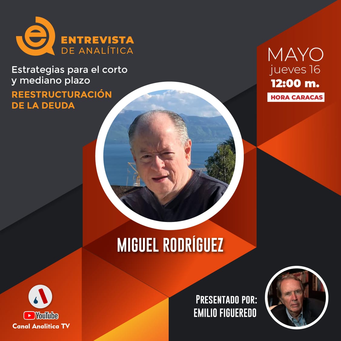 El PhD Miguel Rodriguez Ministro de Planificación del Gobierno de CAP II, venezolano. El único creatdor y ejecutor del PLAN EL GRAN VIRAJE. Reconocido, mundialmente como economista exitoso por su capacidad e inteligencia creadora del mejor Plan de Recuperación Económica de…