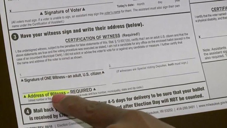 BREAKING: A federal judge in Wisconsin has ruled against Democrats & upheld a state law that requires absentee voters to fill out their mail in vote in the presence of an adult witness. The fraudsters want this law gone to making stealing the 2024 election easier

Democrats claim…