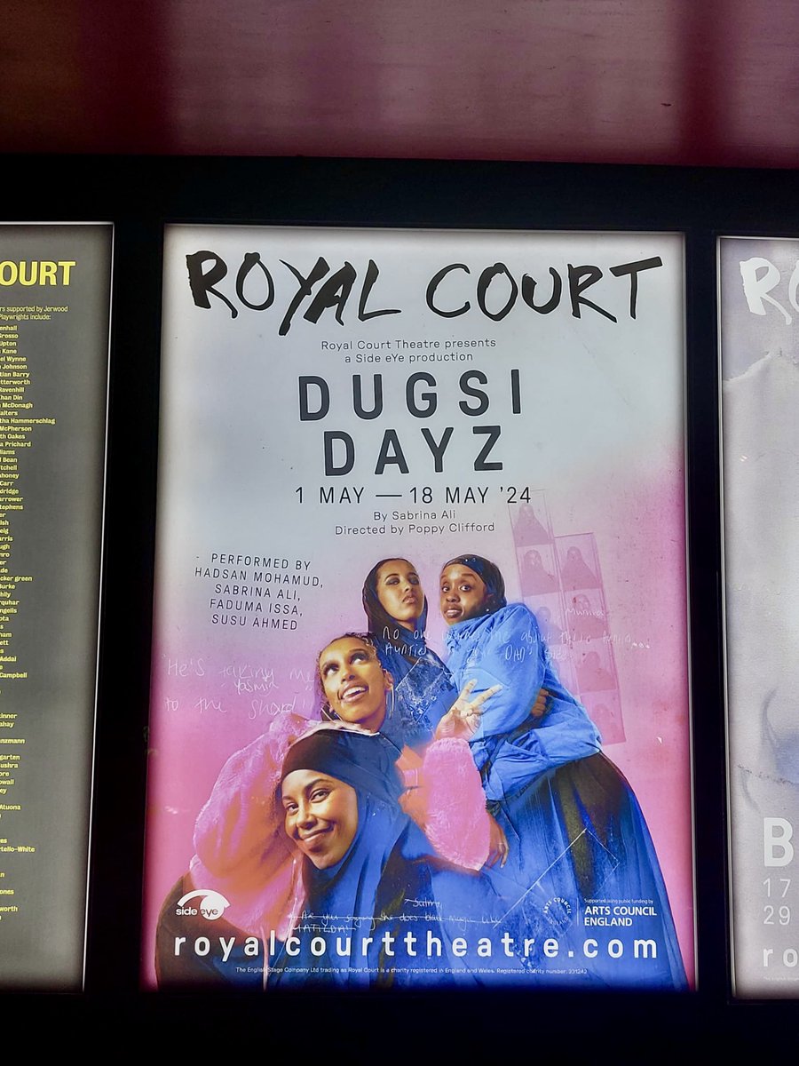 Tonight Besties, we were back at the @royalcourt for Dugsi Dayz 🎭

#reviewpending