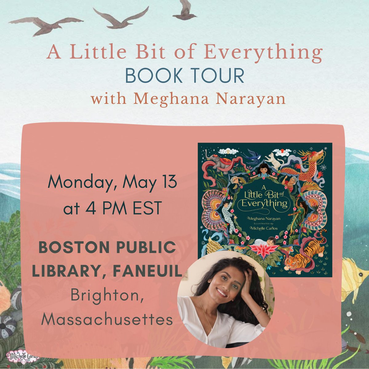 Providence was a blast! Now I’ve got some fun events in the Boston area. 

Tomorrow in Newton, Belmont for a Mother’s Day celebration, and Boston Public Library on Monday! Hope to see you there! #WritingCommmunity #debutbook #booktour #PictureBooks