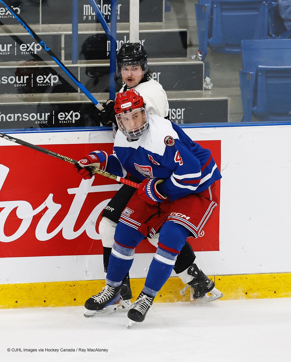 Final score is the @MTimberWolves 7 and the @OakvilleBlades 4. @cjhlhockey @HockeyCanada @MTimberWolves @OakvilleBlades #CJHL #centennialcup #OJHL #OJHLImages