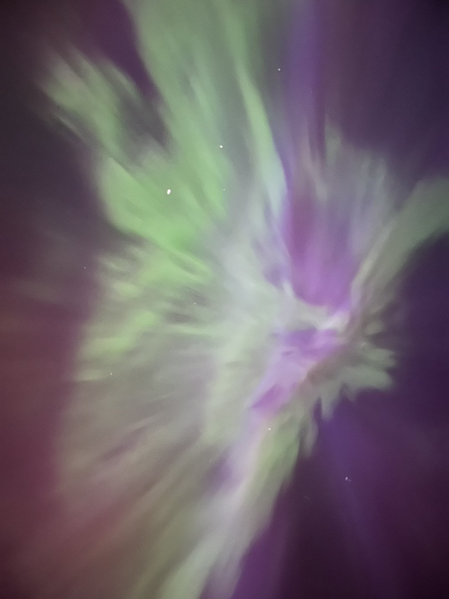 This is some serious  northern lights action!