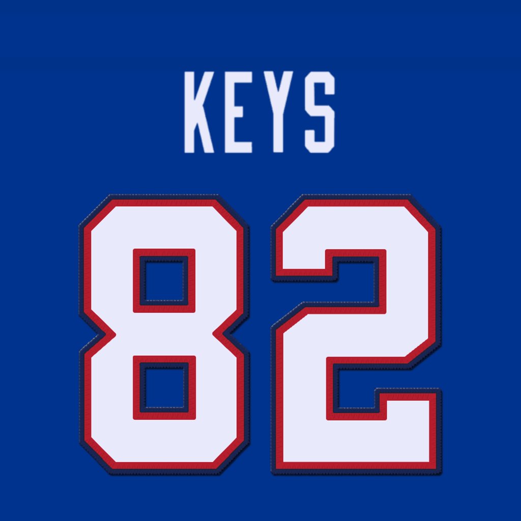 Buffalo Bills WR Lawrence Keys (@LawrenceKeys_) is wearing number 82. Last assigned to Isaiah Coulter. #BillsMafia