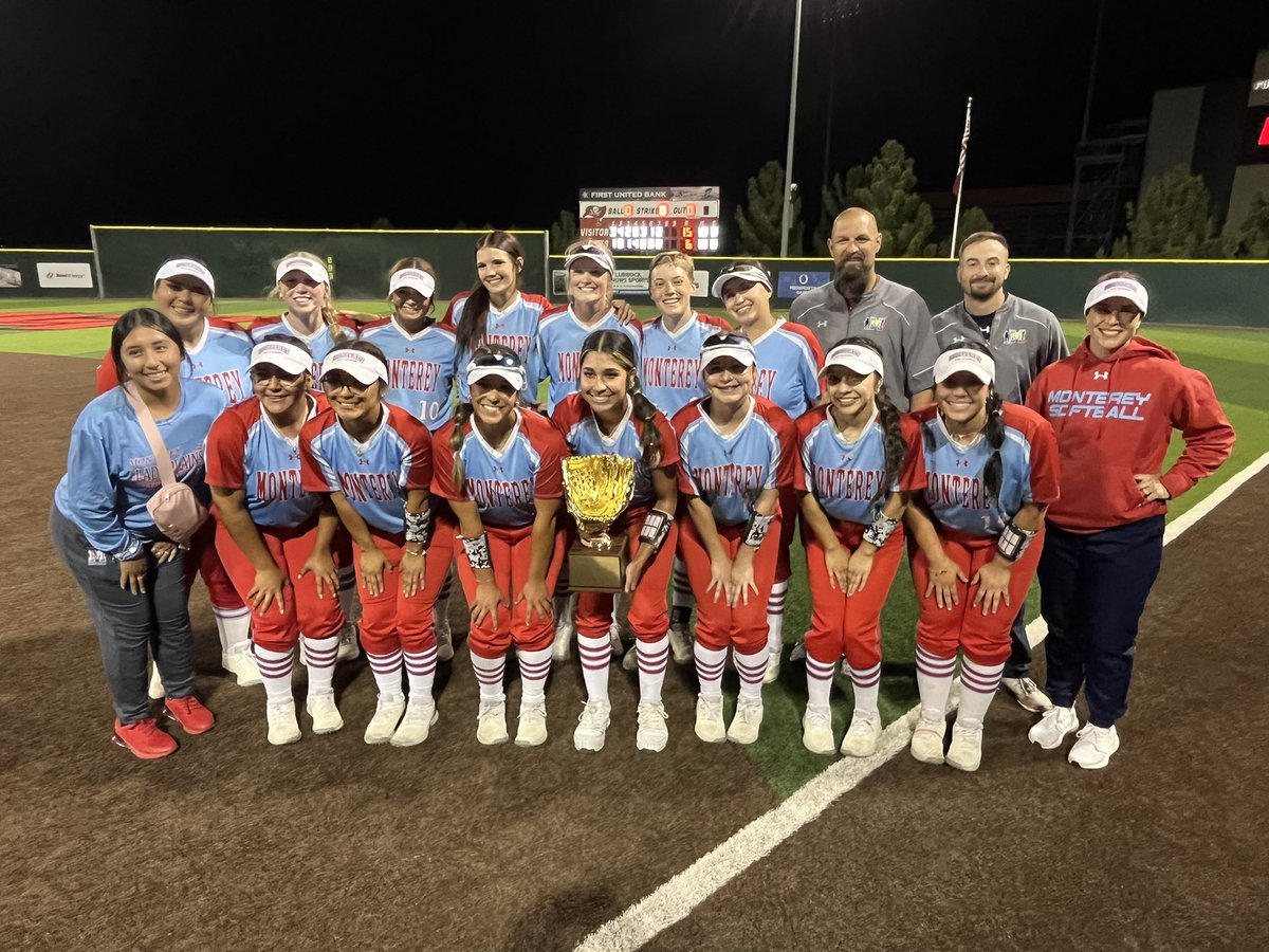 What a series! Monterey dropped game one to Lubbock Cooper and the Lady Plainsmen battle back Friday to win 7-3 and 15-6 to win the Regional Quarterfinal! @Monterey_Sports