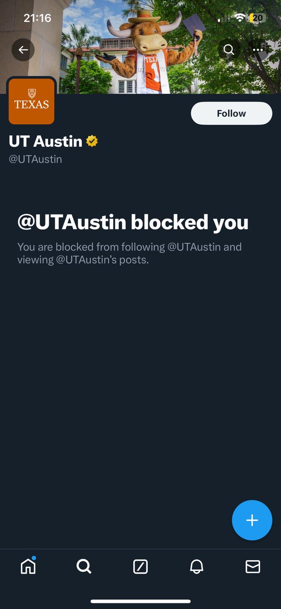 Hey @UTAustin I’m a professor here and I just wanted to look at graduation pictures. Any chance I can get unblocked? I really only retweet incredibly niche news articles!…