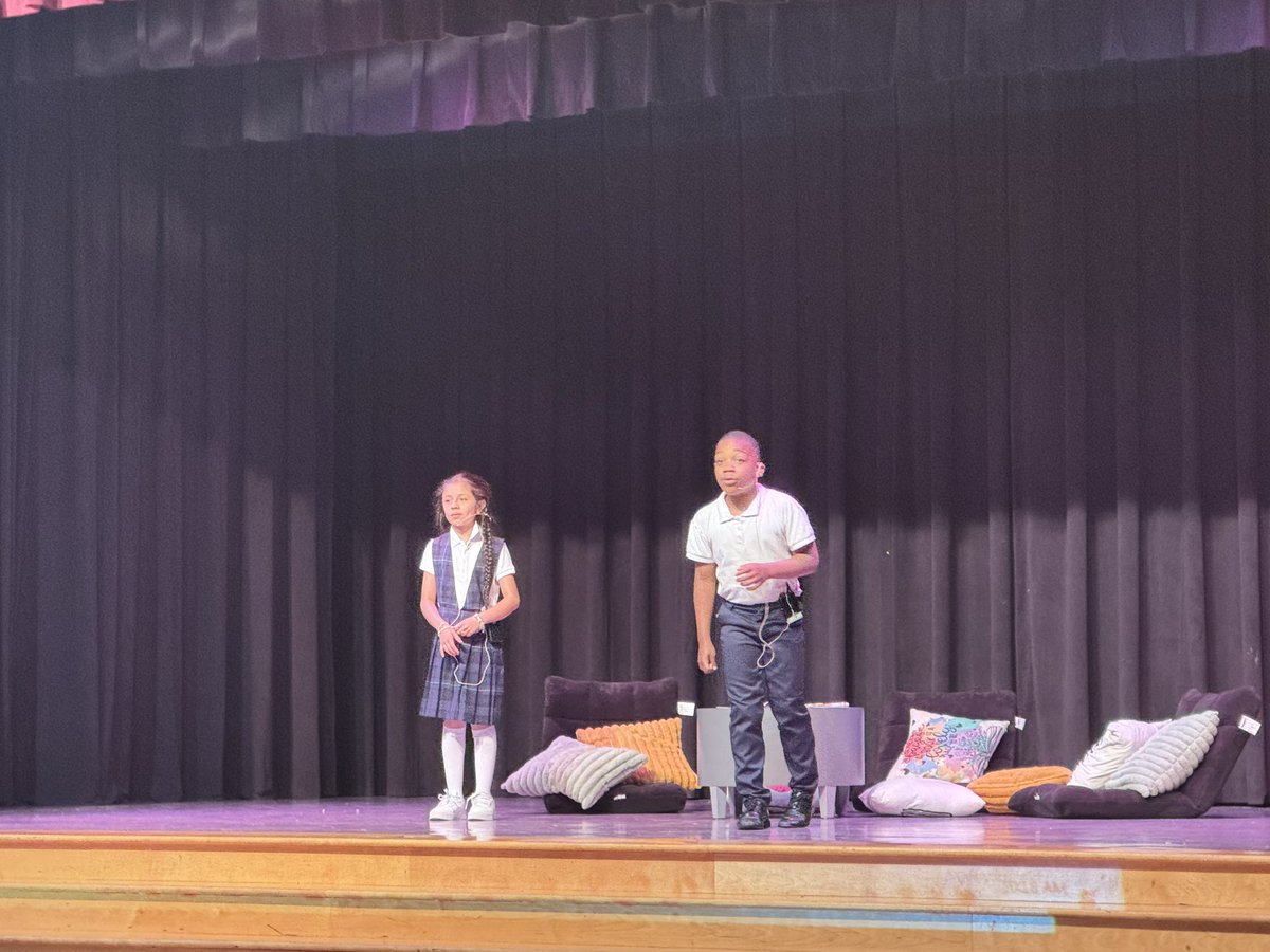 The @Dogwood_BCPS Theatre put on a show tonight!!! Standing ovations for “Maddie the Musical: Matilda with a Twist.” Thank you to our amazing students, staff and parent volunteers. #communityschools #dreamdaredeliver