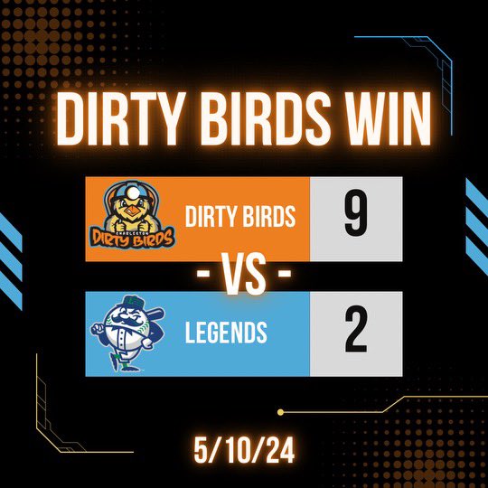 That’s a win for night one in Lex 🔥 

#staydirty #dirtybirds