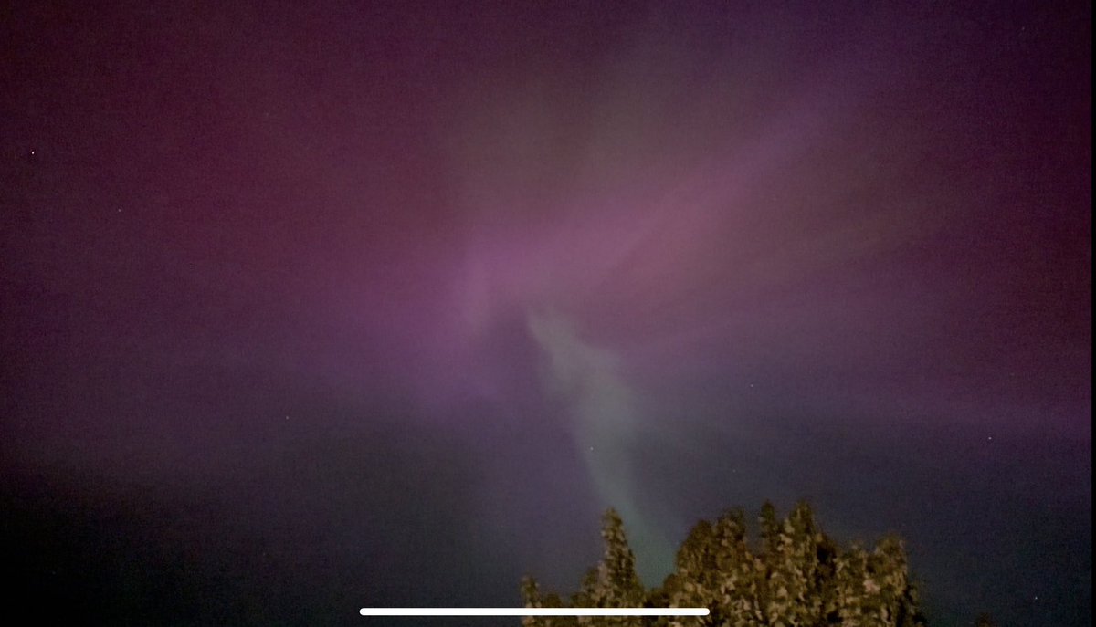 Northern Lights are killer right now. @fox8news