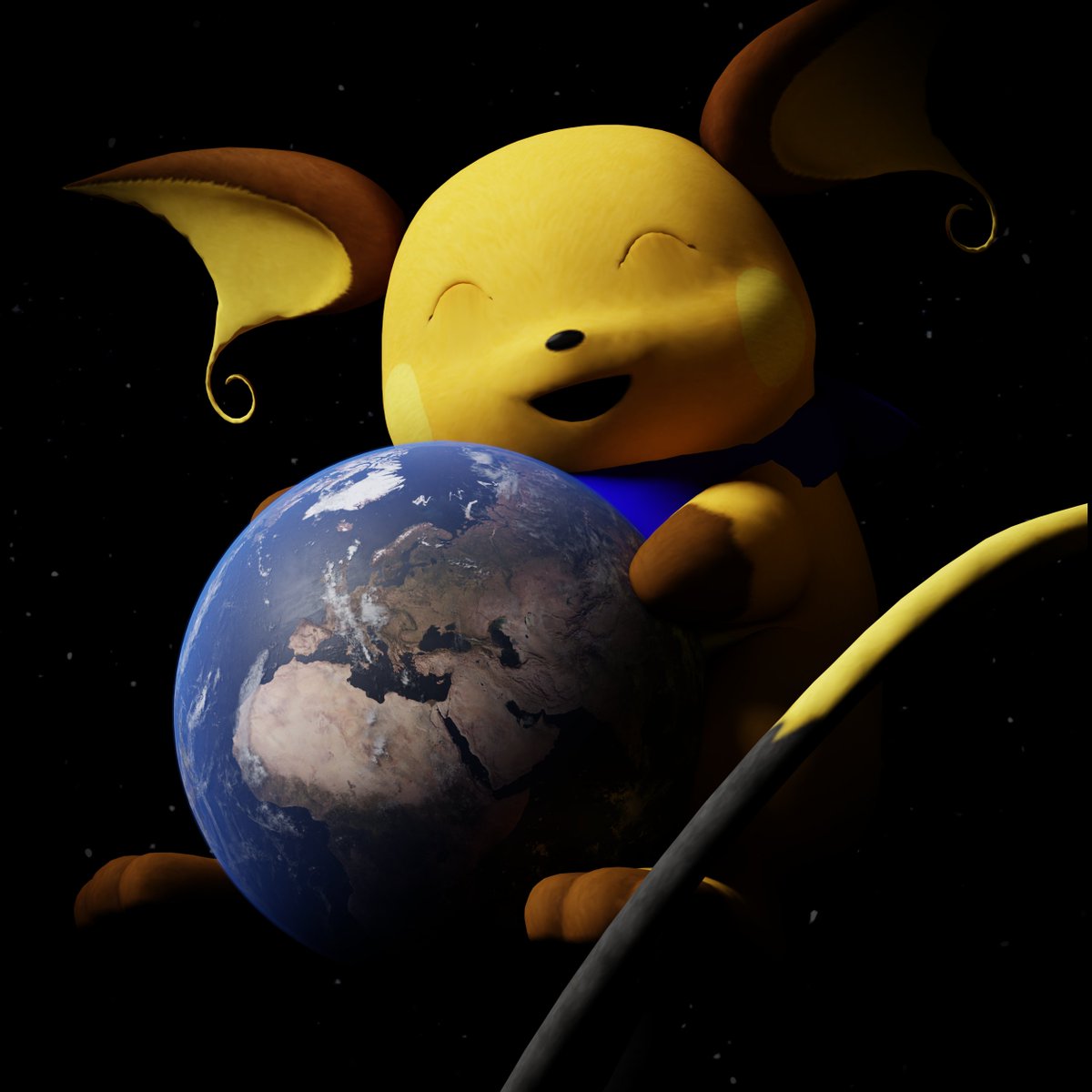 #EarthDay2024 
Happy Earth 2024 belatedly, Galchu! : 3
- April 22, 2024 -

#ChuHolidays
Special Holidays in the Year presented by Raichu~

#ThankChuForGoodFriends 
Many warm-hearted “Chu's” (Thank chu's = Thanks) and Hugs to good Friends~ Gift by @ViolettheVulpix Thank chu~ x3c