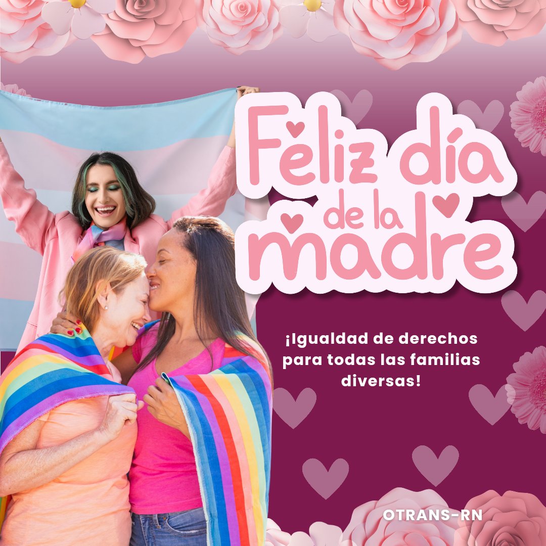 ¡Celebremos todas las formas de amor maternal este #DíaDeLasMadres! Desde las madres biológicas hasta las que eligen amar y criar, honremos su diversidad y su amor incondicional. #FamiliasLGBTQ💐✨ #DíaDeLasMadres