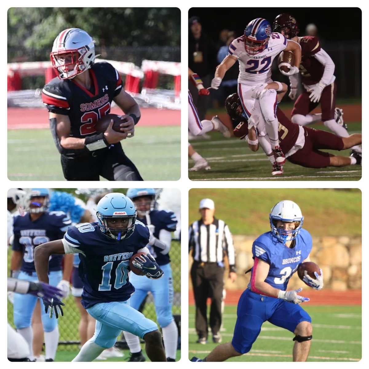 Frank’s Film Room is back with some NEW RB breakdowns. Check out our videos on the 4 below athletes -Mason Kelly (Somers) -Tristan Werlau (Carmel) -Jep Joseph (Suffern) -Davis Patterson (Bronxville) 🔗 youtube.com/@famsportsny13…