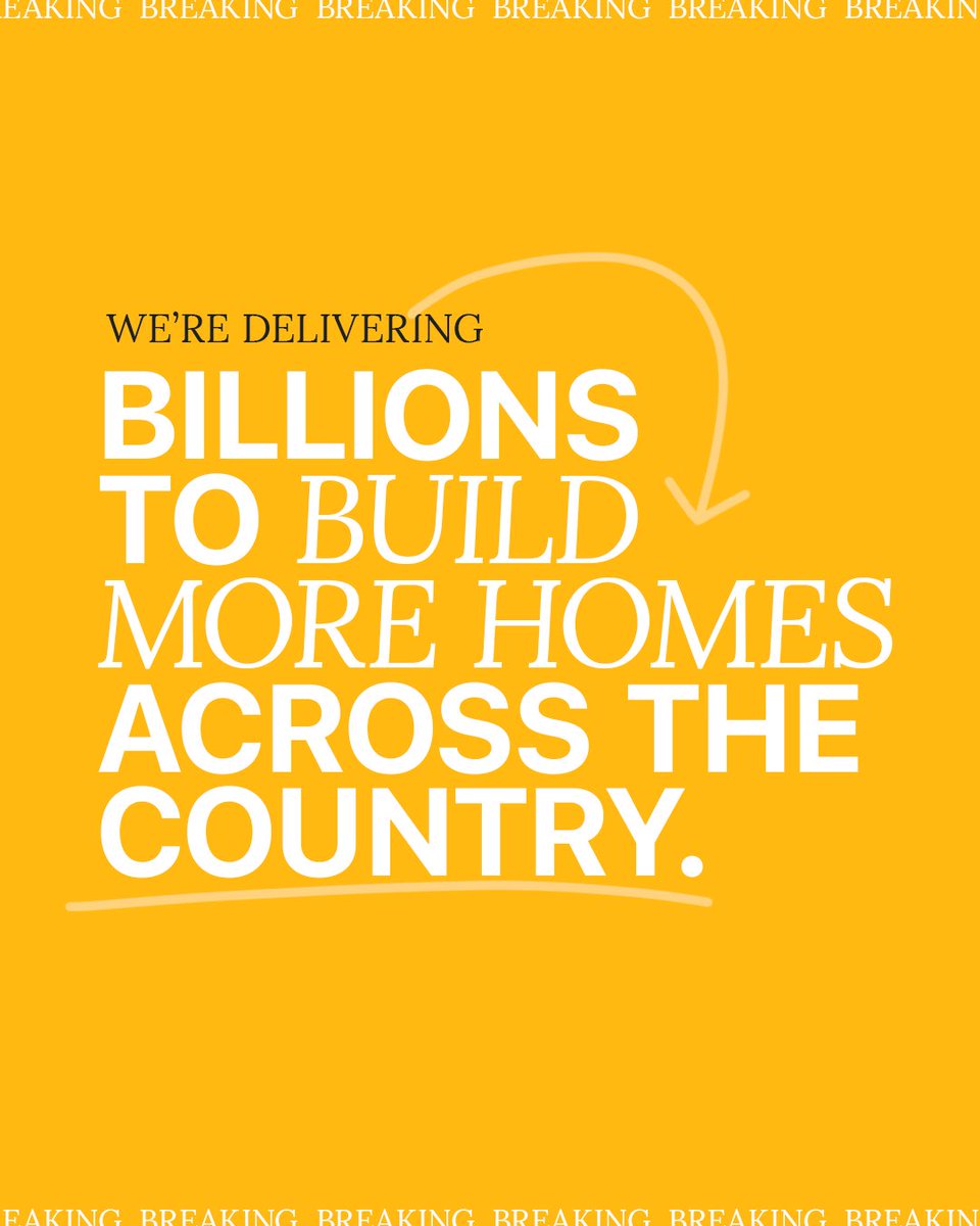 BREAKING: We’re building more homes. Yesterday I brought National Cabinet together. Here’s what we will do: