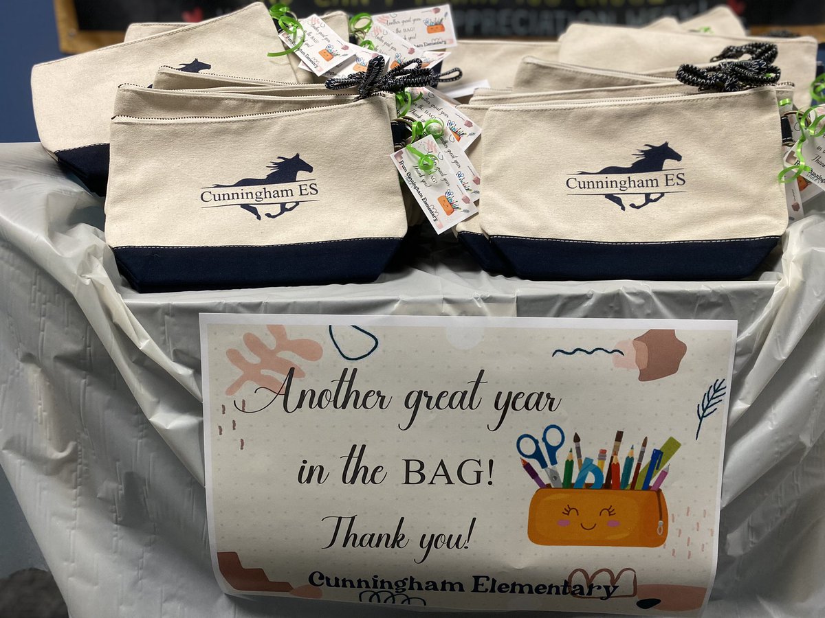 Another great year in the Bag! <a href="/CunninghamHisd/">Cunningham HISD</a> #TeacherAppreciation #HISD #TeacherAppreciationWeek2024