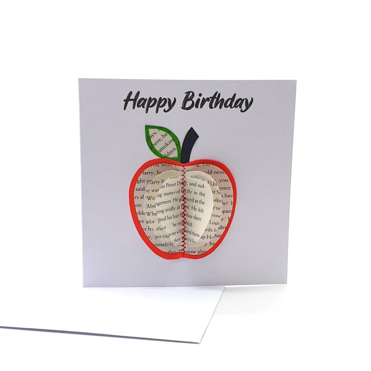Happy Birthday Card Gift creatoncrafts.com/products/happy… #mhhsbd #CreatonCrafts #Shopify #RedAppleCard