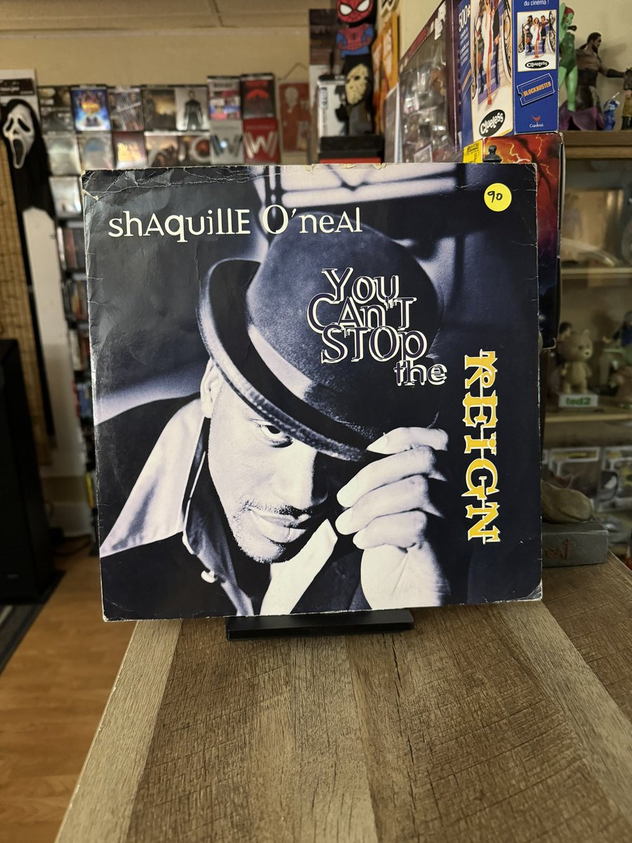 Now this is some @SHAQ gold!! #ShaquilleONeal #Shaq #vinyl #music #hiphop