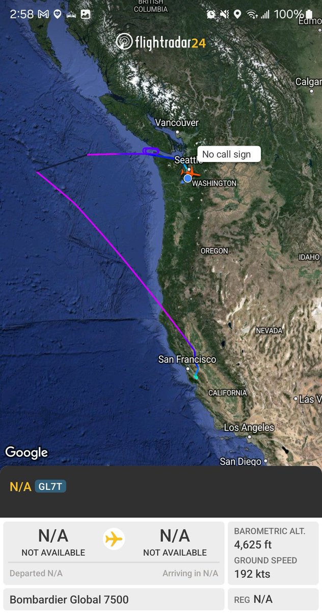 Aircraft departed KSFO, reported fuel leak & was diverted to KBFI. Didn't squawk 7700; I heard it via KBFI ARFF dispatch. Aircraft landed w/o incident.

Private Global 7000 VP-CSY #424846 as XRJ007