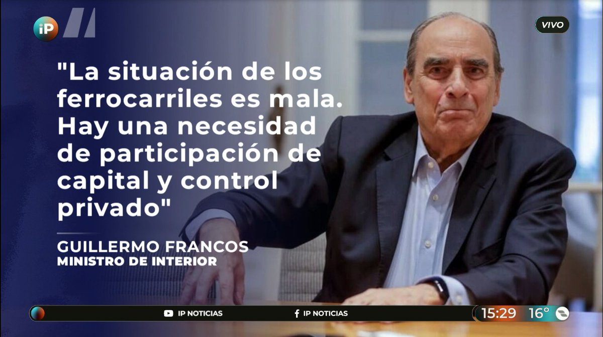 Acá está la clave de lo que pasó hoy… El desfinanciamiento y la falta de inversión es un medio para llegar al objetivo: la privatización.