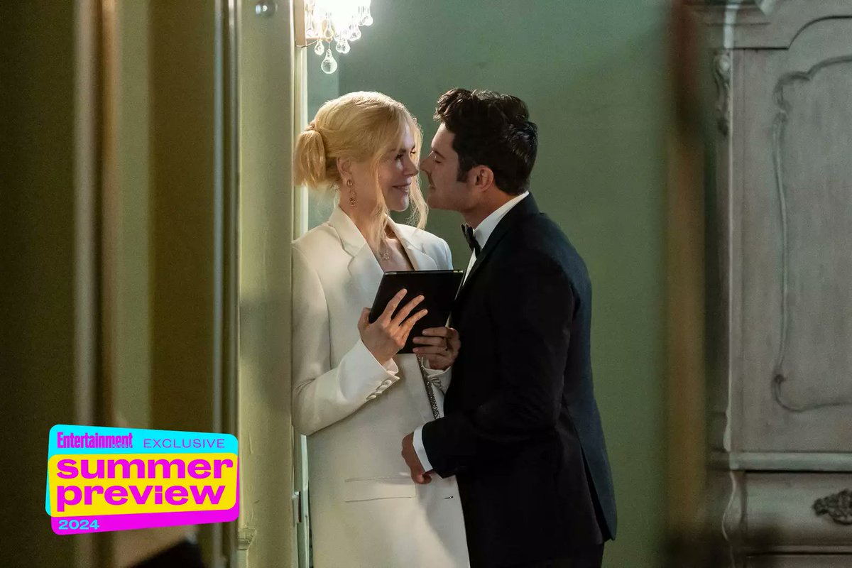 📸: Nicole Kidman e Zac Efron em nova imagem no filme 'A Family Affair' da Netflix divulgada pela Entertainment Weekly.