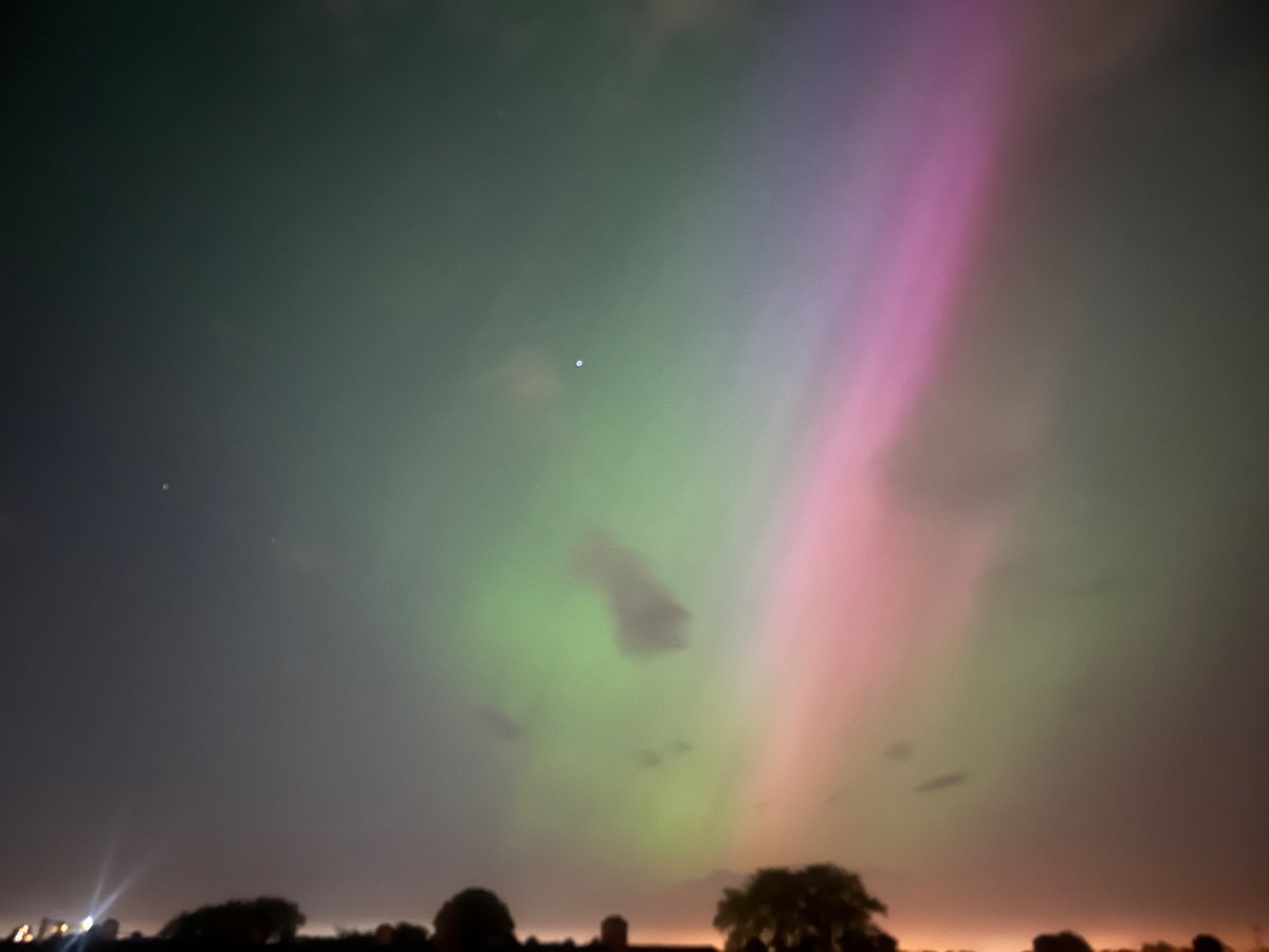 Northern Lights over Dublin! How special