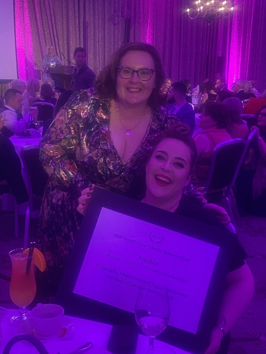 Congratulations to @RuthMcGirr @OLOLMat_Unit shortlisted for Recruitment and Retention Award for her Bridging the Generations and supporting practice . A fabulous initiative for orientating new staff to the post natal ward #IHCA24 @Christi14596413