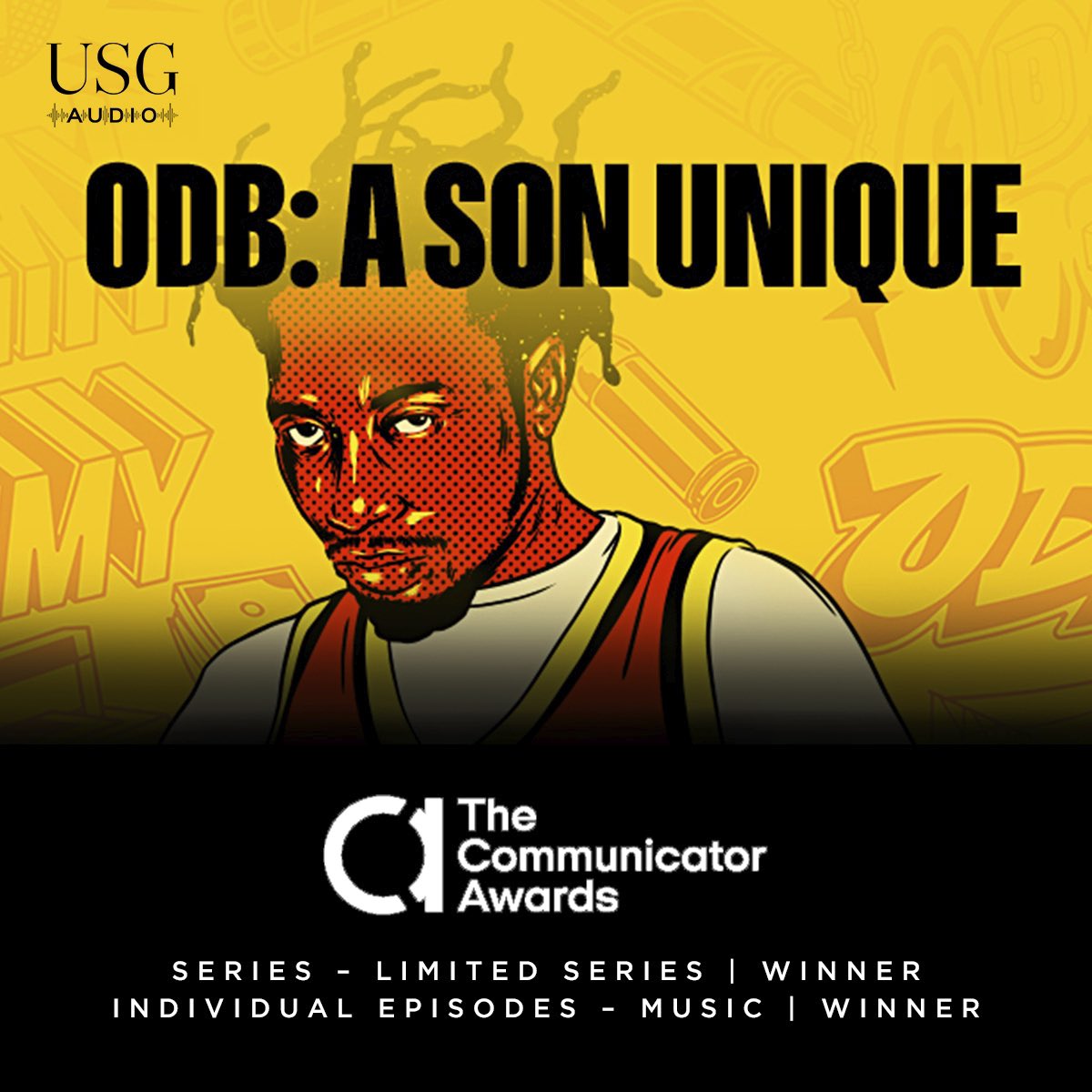 Congratulations to USG Audio's ODB: A Son Unique for their win at this year's Communicator Awards! The Academy of Interactive & Visual Arts recognizes excellence, effectiveness, and innovation across all areas of communication.