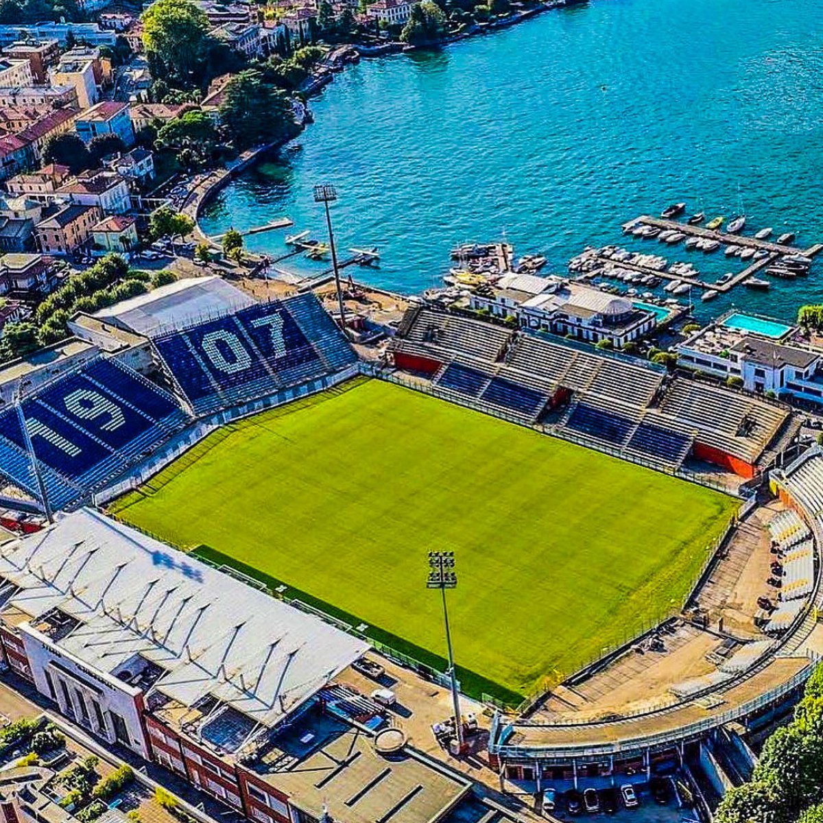 Como have been promoted to the Serie A 👏🏼🇮🇹 

With a stadium like that it has to be on your 2024/25 Football Stadium Bucketlist, right?