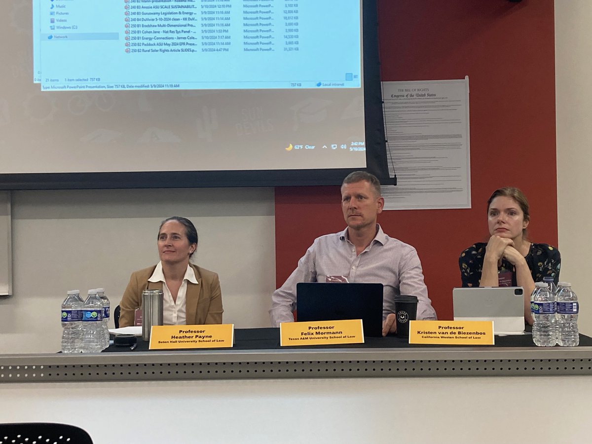Felix Mormann (@felixmormann) on Twitter photo Excited to be @ASUCollegeofLaw on a panel with @kbiezenbos and @lawprofpayne presenting my new article in <a href="/naturesustainab/">NatureSustainability</a> on CCS risk and liability. rdcu.be/dGG7e #energytwitter #ClimateCrisis Excited to be @ASUCollegeofLaw on a panel with @kbiezenbos and @lawprofpayne presenting my new article in <a href="/naturesustainab/">NatureSustainability</a> on CCS risk and liability. rdcu.be/dGG7e #energytwitter #ClimateCrisis