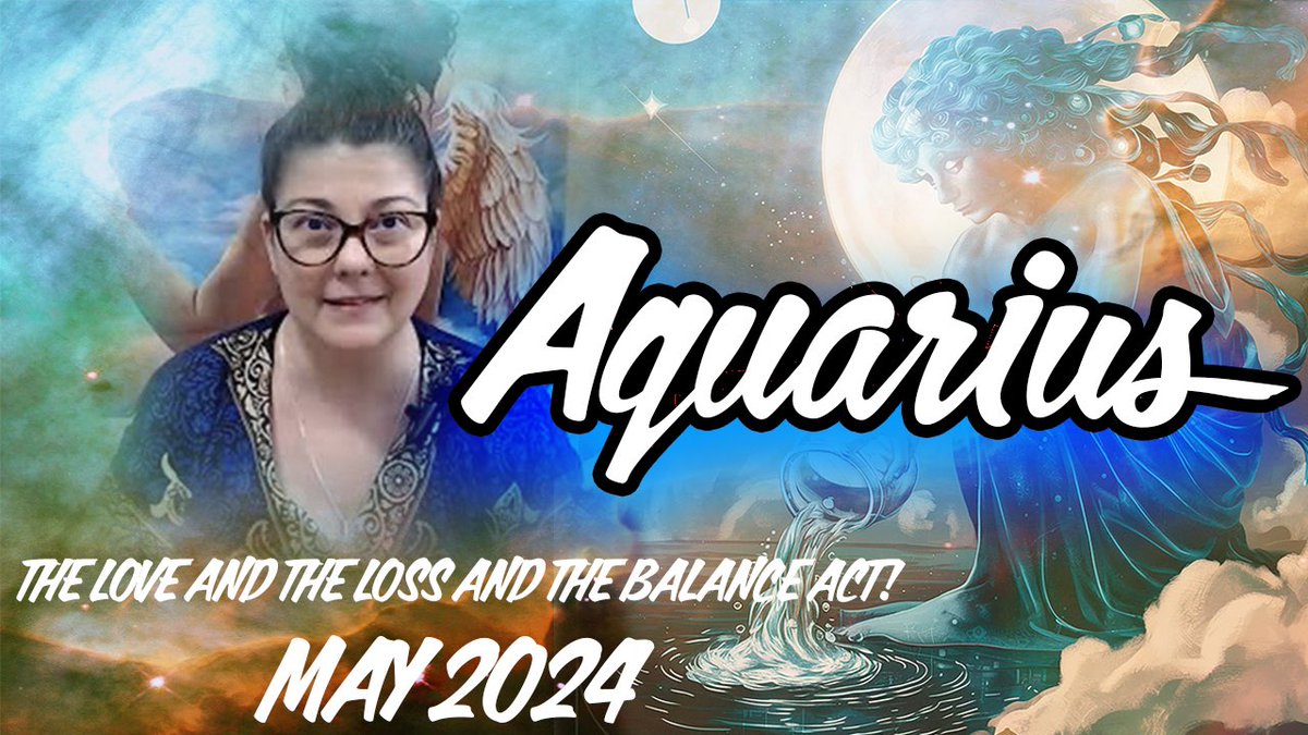 #AQUARIUS, THE LOVE AND THE LOSS AND THE BALANCE ACT! MAY 2024 TAROT youtu.be/Ruyz4vPLFek