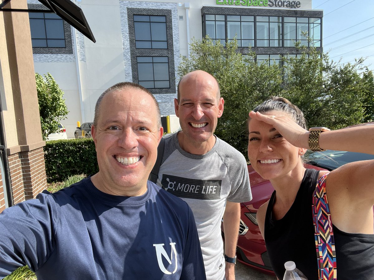 StevieAndLane's tweet photo. Today was #OrangeTornado format with power on the treads w/ lots of #AllOuts. Endurance #RowForDistance. Strength on the weight floor. We like the 🌪️ tornado format workouts!

@orangetheory #OrangeTheoryFitness   #OTFNonaSouth
#RunRowRepeat #BasePushAllOut #SplatPoints https://t.co/K4JdJidPsI