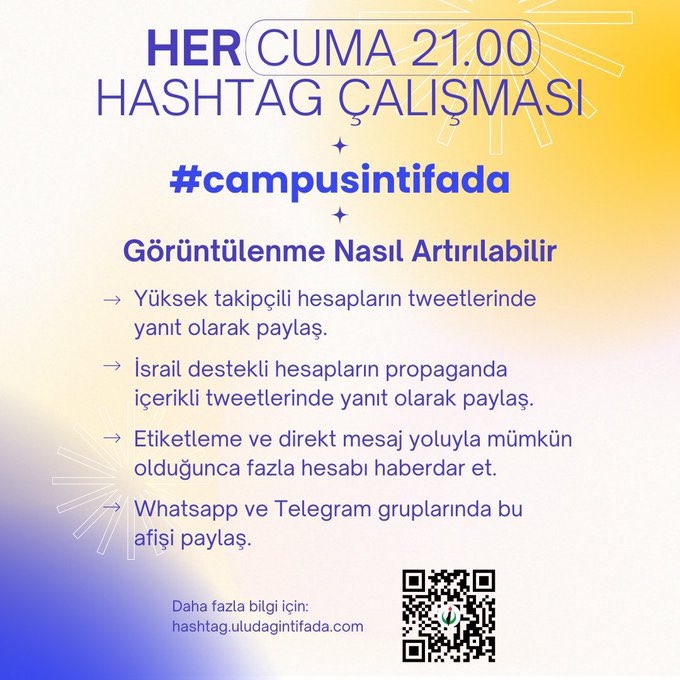 AliNuriTurkoglu's tweet photo. #campusintifada
Duyuralım yayalım dostlar 💐 https://t.co/0xvE4PjbgB