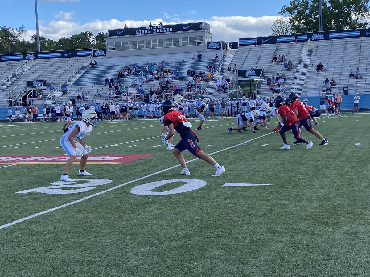 Some spring football action #OneWest