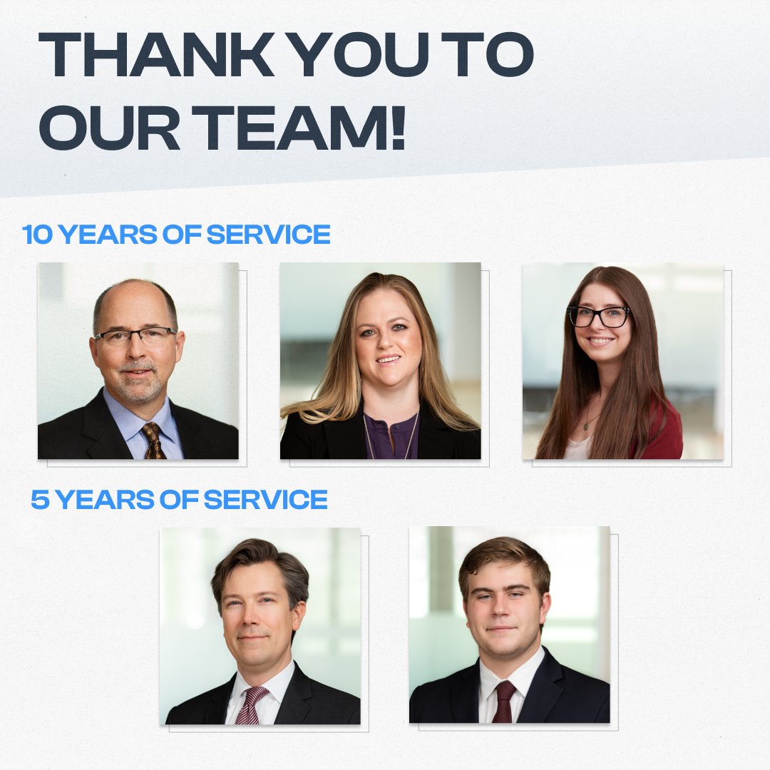 Join us in celebrating some incredible milestones at RRA Capital!

We couldn't be more grateful for each of your hard work and commitment. Here's to many more years of success and growth! 

#RRACapital #WorkAnniversary #TeamAppreciation #10Year #5Year