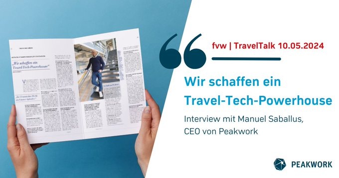 socissii's tweet photo. 🌟 Exciting Read Alert! Check out what is on Peakwork’s agenda for the next weeks and months.  For fvw subscribers only. #TravelTech #TravelTechnology #TravelIndustry #DynamicPackaging
Post übersetzen https://t.co/xRtj54YXDC