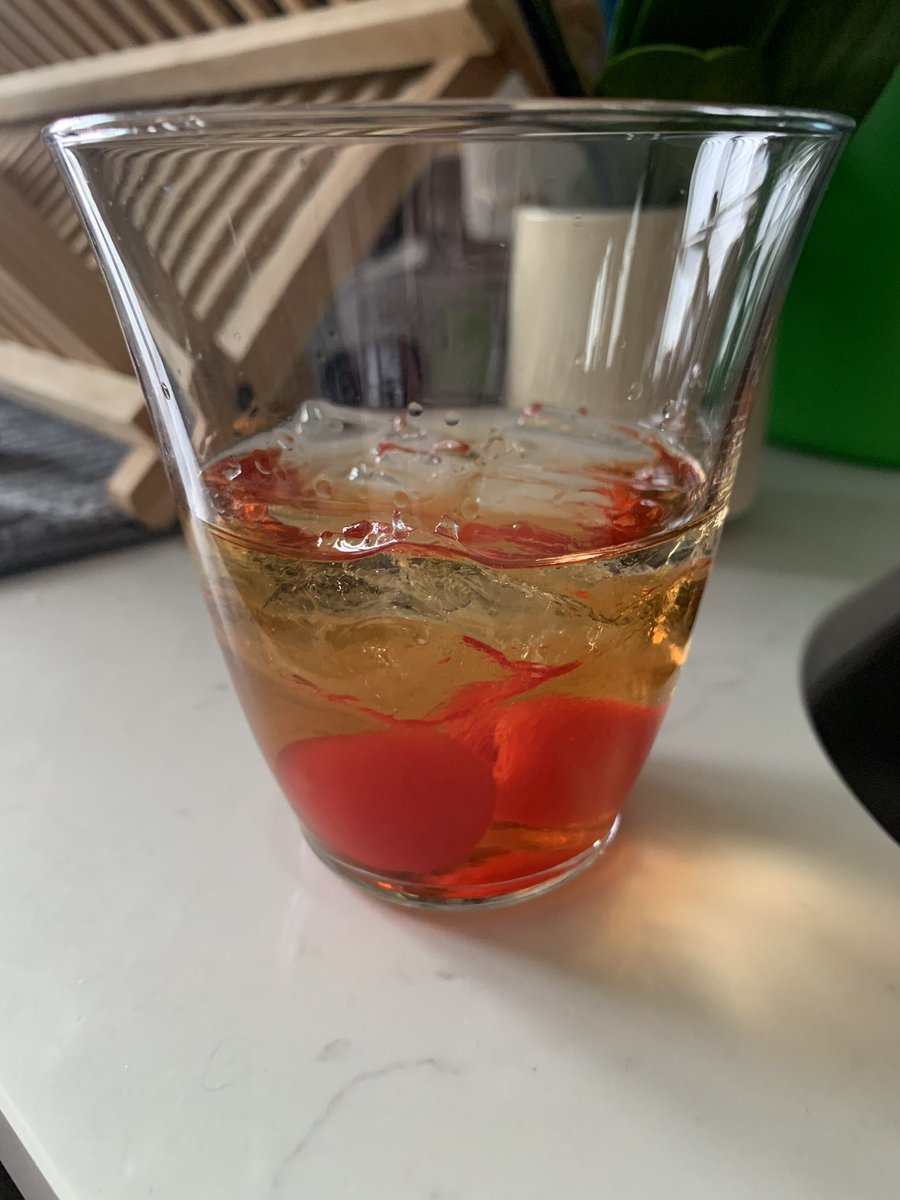 Please don’t judge my #OldFashioned. I wasn’t prepared for this. I’m doing the best I can. 🥃 Cheers to everyone without a mother this weekend. I see you. ❤️