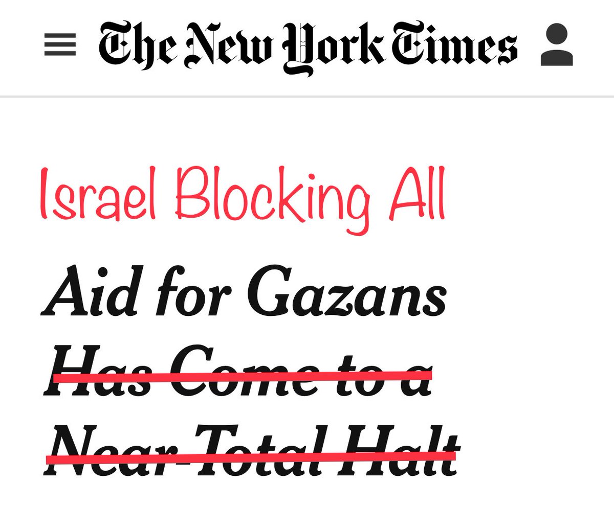 Aid doesn’t come to halt on its own, @nytimes