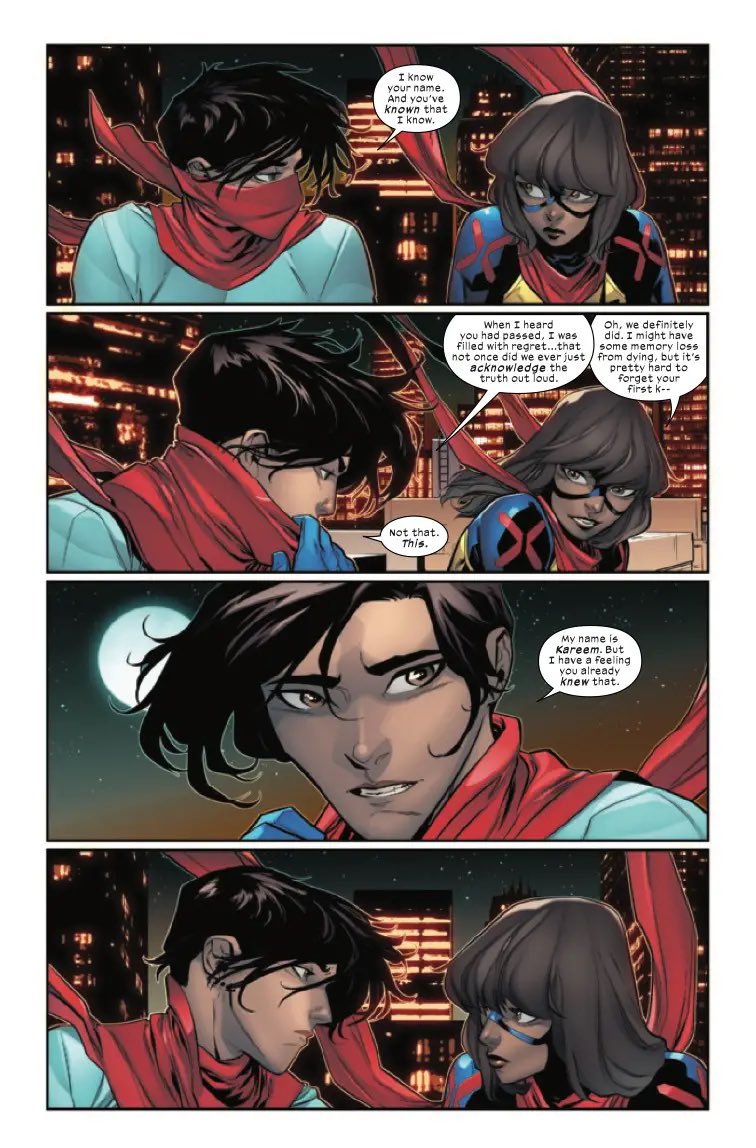 It’s a mutant-eat-mutant world in these preview pages for MS. MARVEL: MUTANT MENACE #4 #msmarvel #kamalakhan