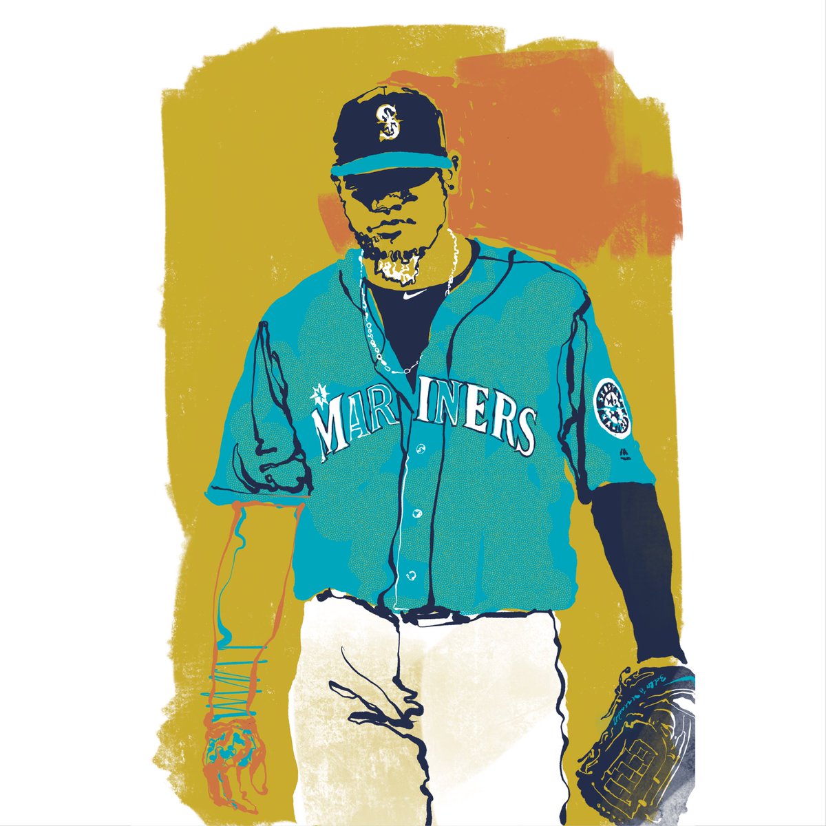 This Day in Baseball History: May 10, 2015 - Felix Hernandez records his 2,000th career strikeout in leading the Mariners to a 4 - 3 win over the Athletics; at 29, he is the fourth-youngest to the mark.
#tripleplaydesign #tpdtradingcards #felixhernandez #kingfelix #baseballcards
