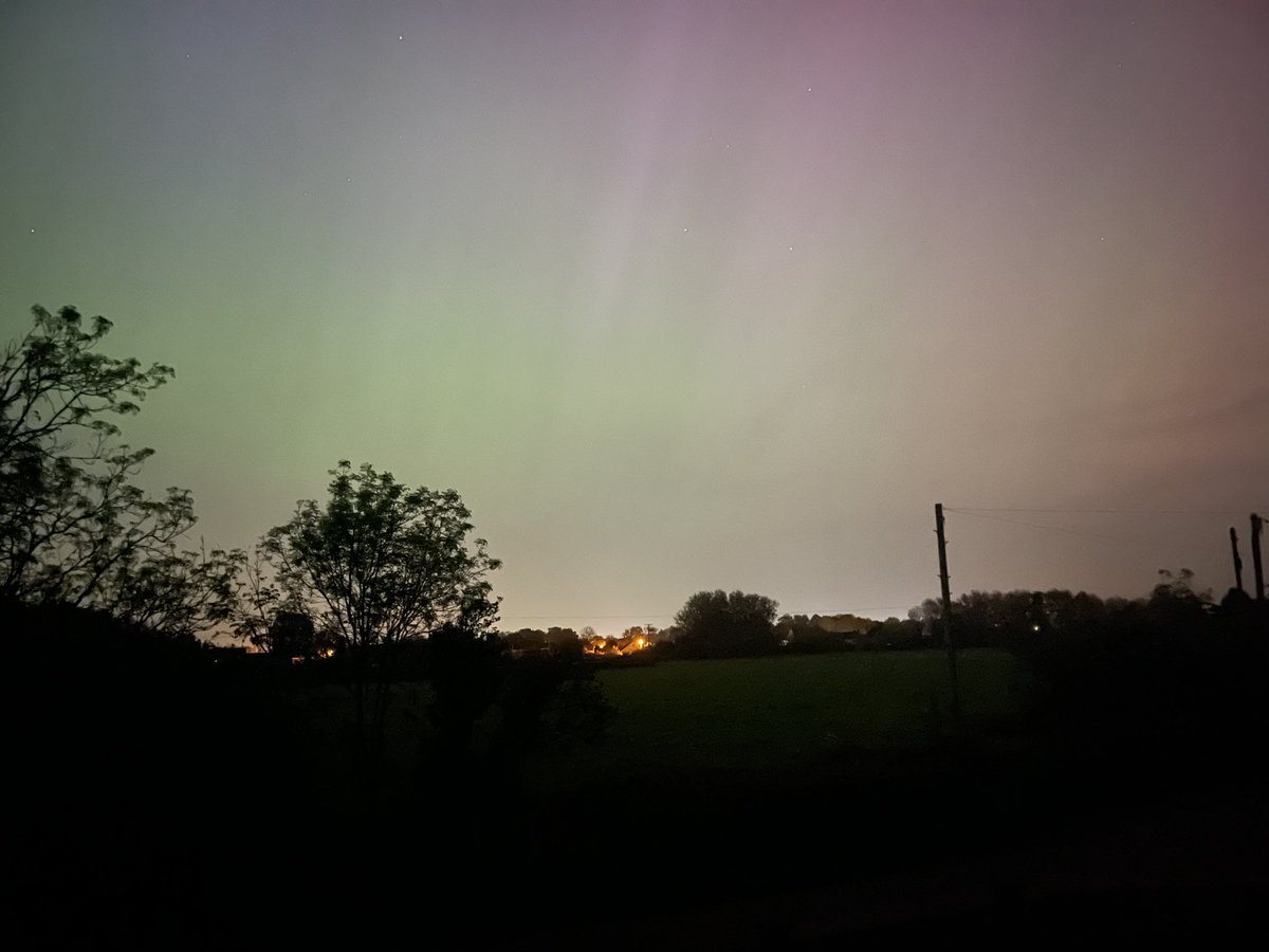 #NorthernLights over #Somerset