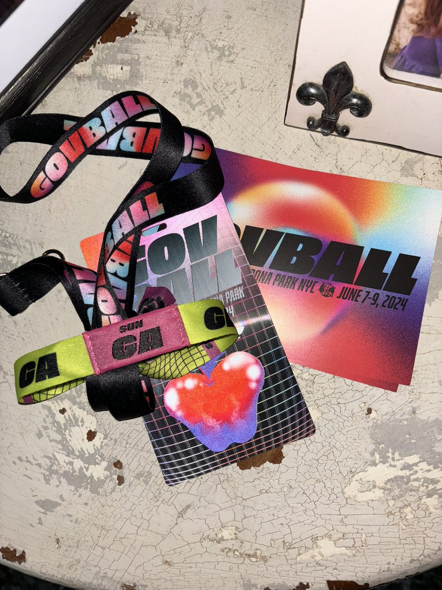 Okay but in all honesty is anyone I know going because I’ve been second guessing for days but then these came in the mail 😅<a href="/GovBallNYC/">Gov Ball</a>