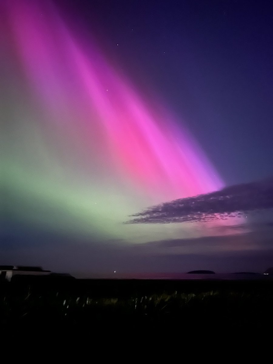 Mayo putting on quite the show tonight ✨ #NorthernLights #Mayo