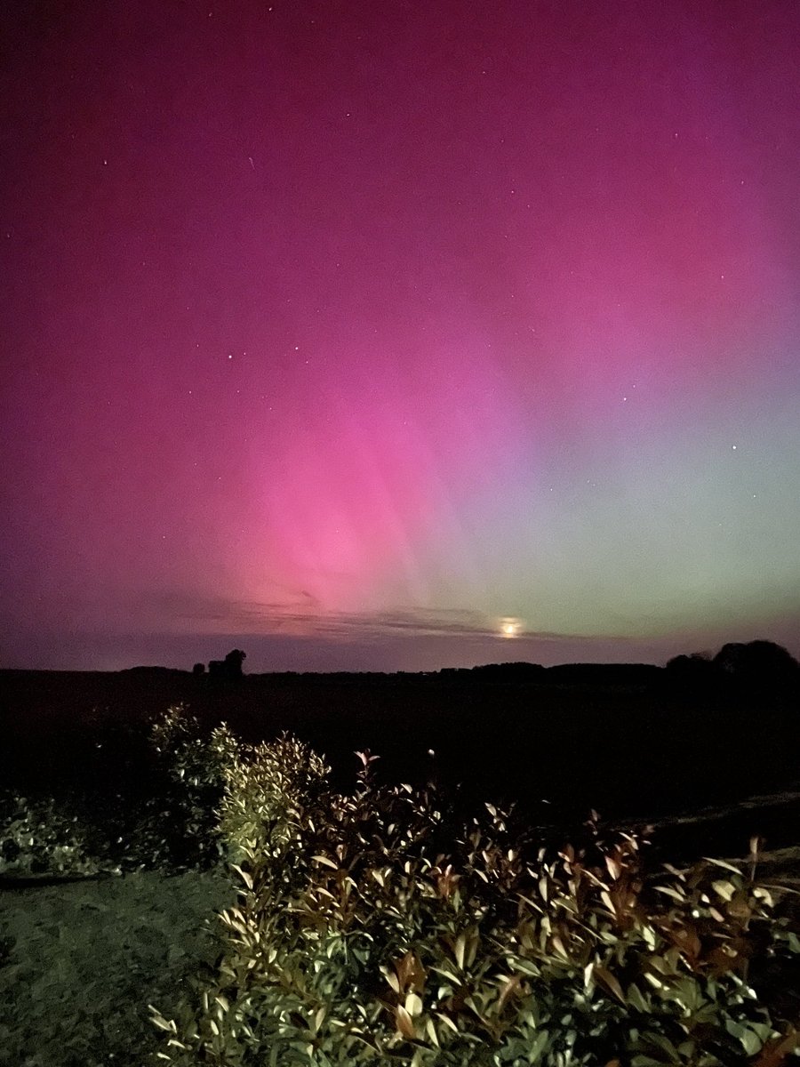 Aurore boréale #vendee magnifique