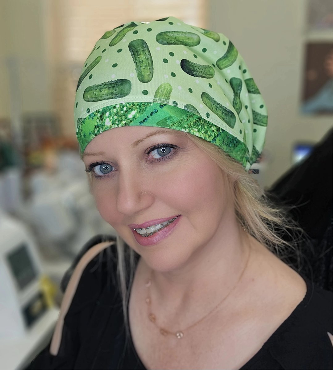 Back in Stock! Pickles Full Coverage Scrub Cap. Very Limited amount. Once these sell out again, it will be a couple months before another restock.

#medschool #healthcare #patientcare #medical #nursingpractice #clinicalskills #criticalcare #nursingdiagnosis #scrubcaphats